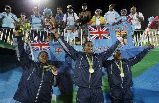 Fiji celebrates 1st-ever Olympic gold medal