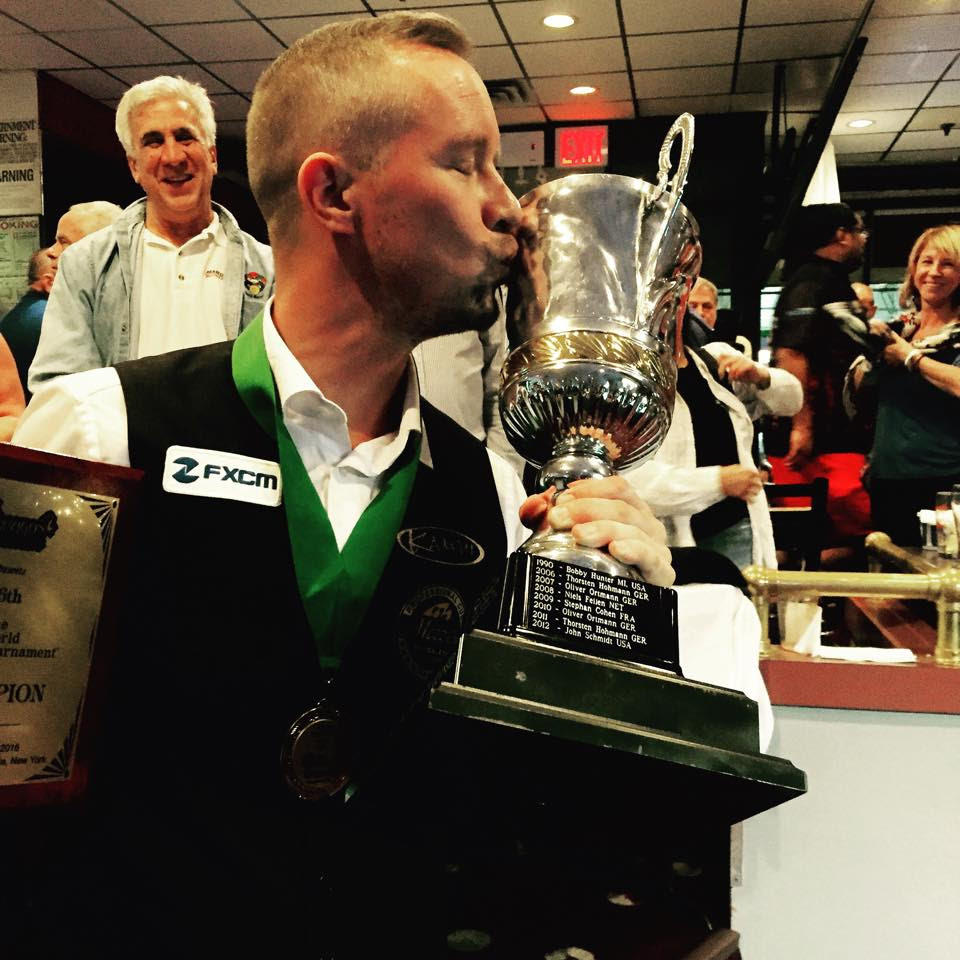 Mika Immonen is the 76th World 14.1 Champion