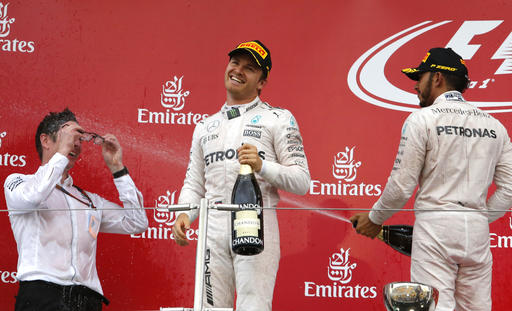 Rosberg on top after first day of United States practice