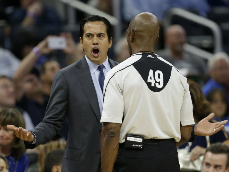 WATCH: Erik Spoelstra gets his 400th career win