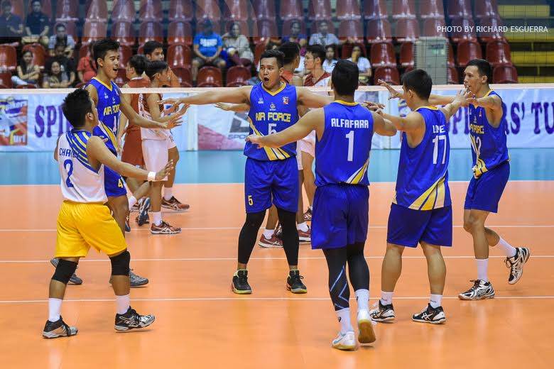 Air Force draws first blood, drops Cignal in series opener