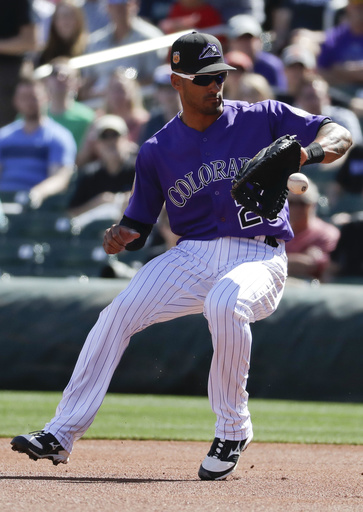 Rockies 1B Desmond, Indians 2B Kipnis sidelined by injuries