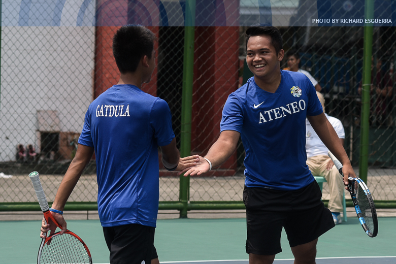Blue Eagles end Bulldogs' reign in UAAP men's tennis