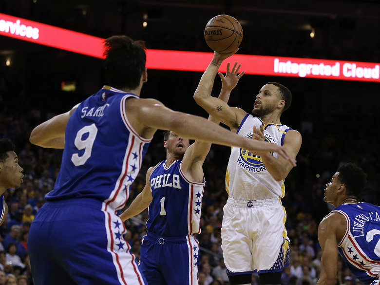 Warriors hold off Sixers 106-104 to snap three-game skid