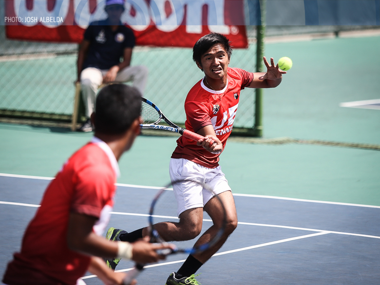 UAAP Season 79 lawn tennis: UE nears men's crown