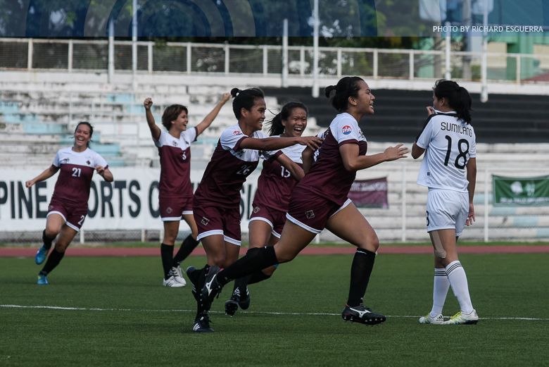UP ladies rally back to get first win of season