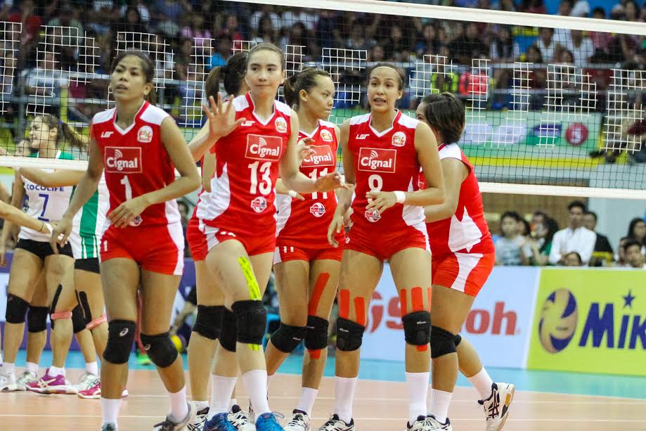 Cignal punches a semis ticket
