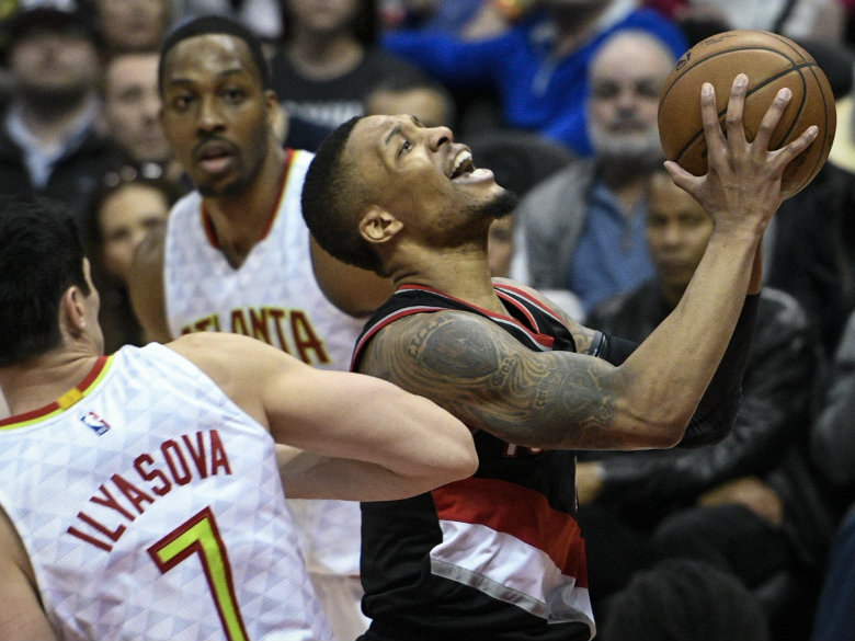 Lillard has 27 as Trail Blazers start fast, top Hawks 113-97