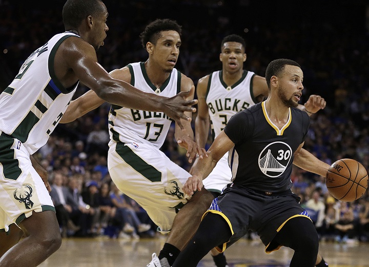 Warriors beat Bucks for third win in a row