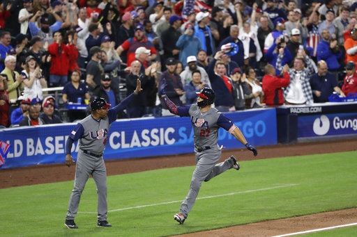 Stanton's homer, Jones' leap carry US into WBC semifinals