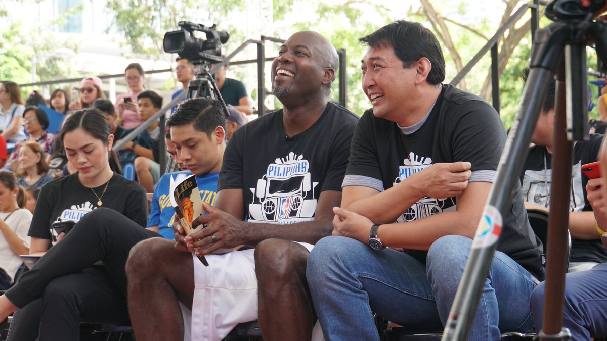 Caidic reunites with Glen Rice for Filipino Heritage Week