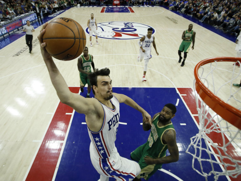 Philadelphia rallies from 13 down to beat Celtics 105-99