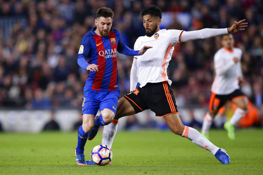Messi nets 40th, 41st goals this season in Barcelona win