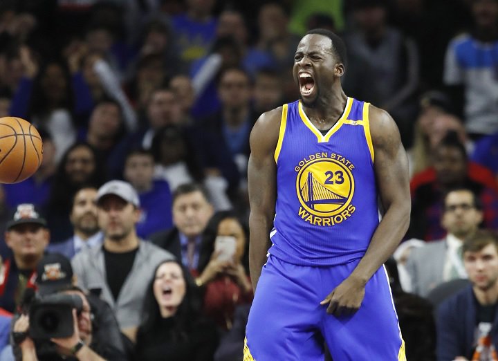 Draymond Green plays many positions, even hotel concierge