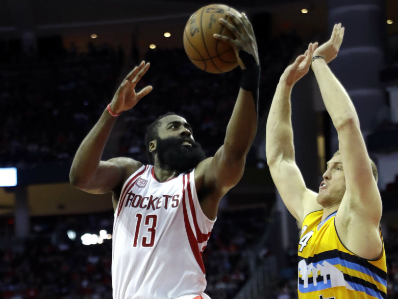 Harden hits layup with 2.4 seconds left to lift Rockets