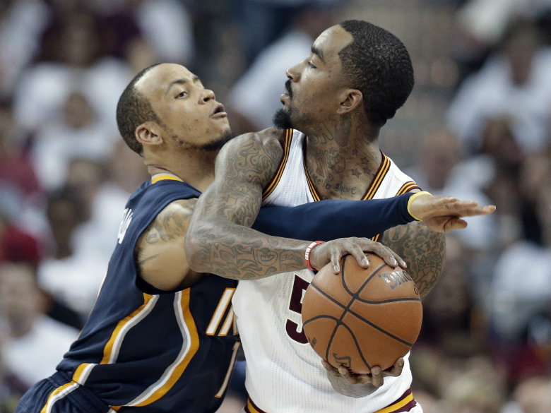Cavs' J.R. Smith questionable for Game 3 with sore hamstring