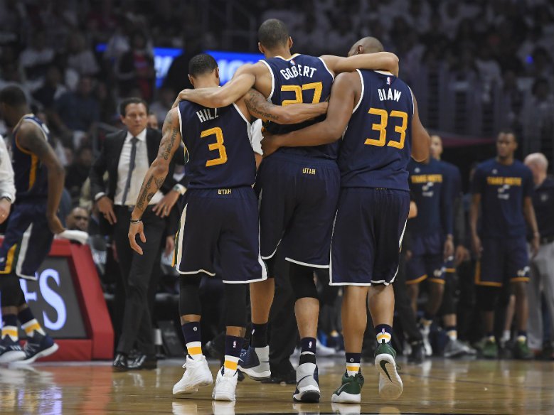 Gobert to miss game three vs Clippers with knee injury