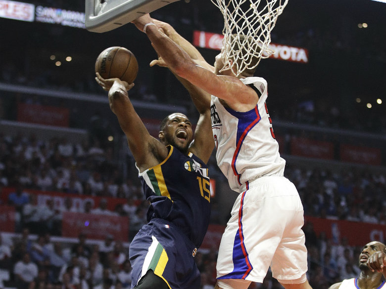 Jazz need a big Favors vs. Clippers' duo of Jordan and Blake