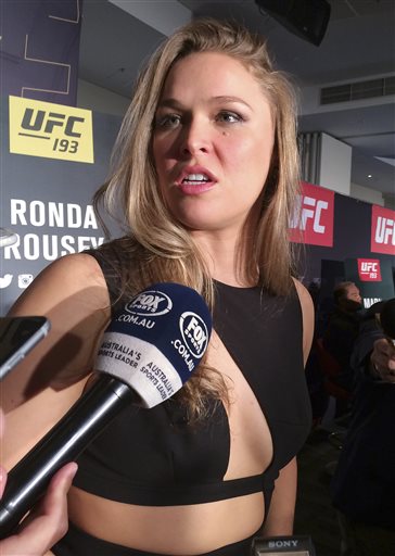 Ronda Rousey announces engagement to fighter Travis Browne