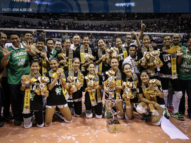 BACK-TO-BACK: Lady Spikers reign supreme