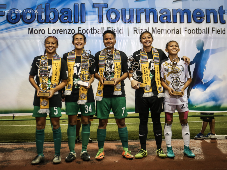 Lady Archers dominate women's football individual awards