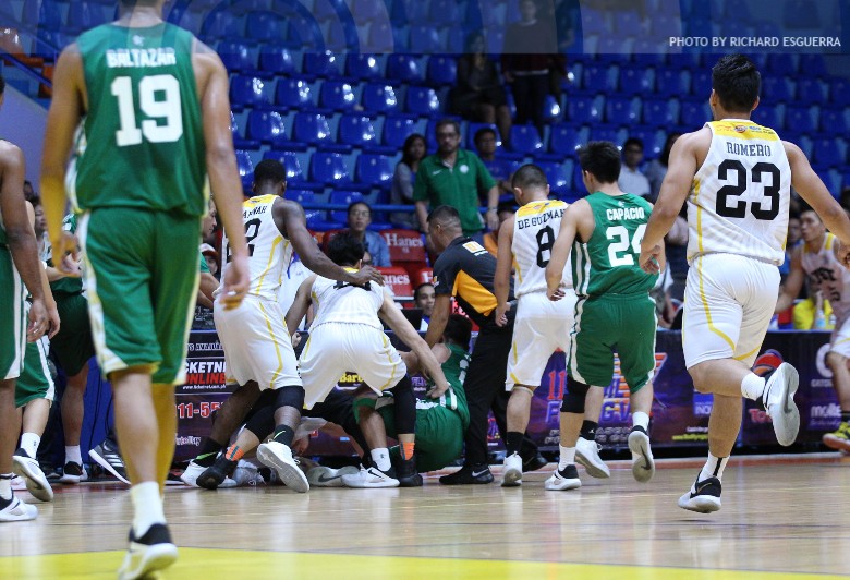 Near-brawl breaks out in DLSU, UST Mother’s Day game