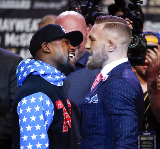 Conor McGregor's suit really says 'F you'