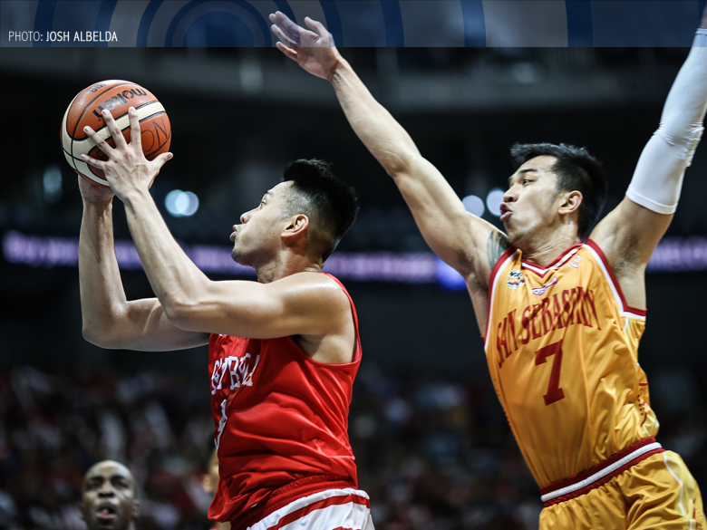 San Beda, LPU duke it out in heavyweight bout
