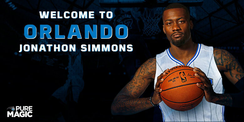 Orlando Magic sign free agent Jonathon Simmons