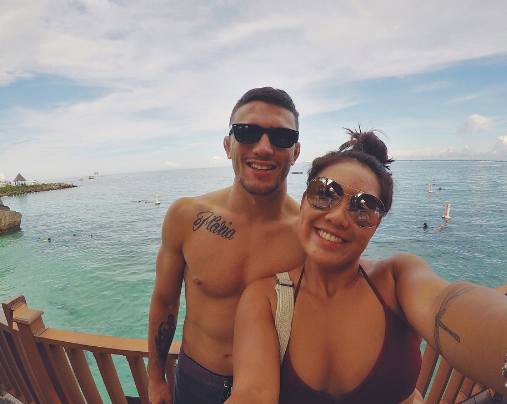 Angela Lee's boyfriend surprises her with trip to Cebu