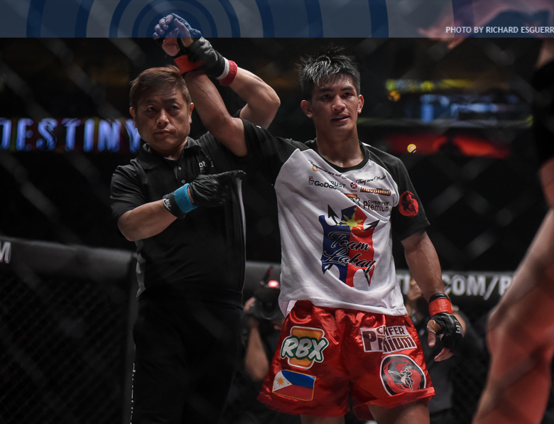 Team Lakay young gun Danny Kingad off ONE card in KL