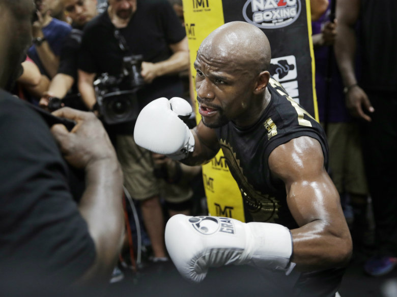 Mayweather promoter tired of talk about ticket sales