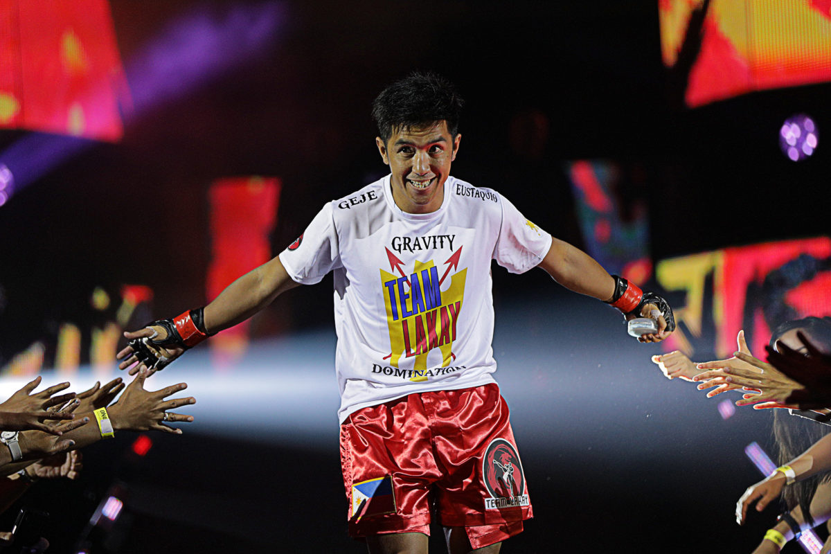 Team Lakay's Geje Eustaquio relishing main event spot