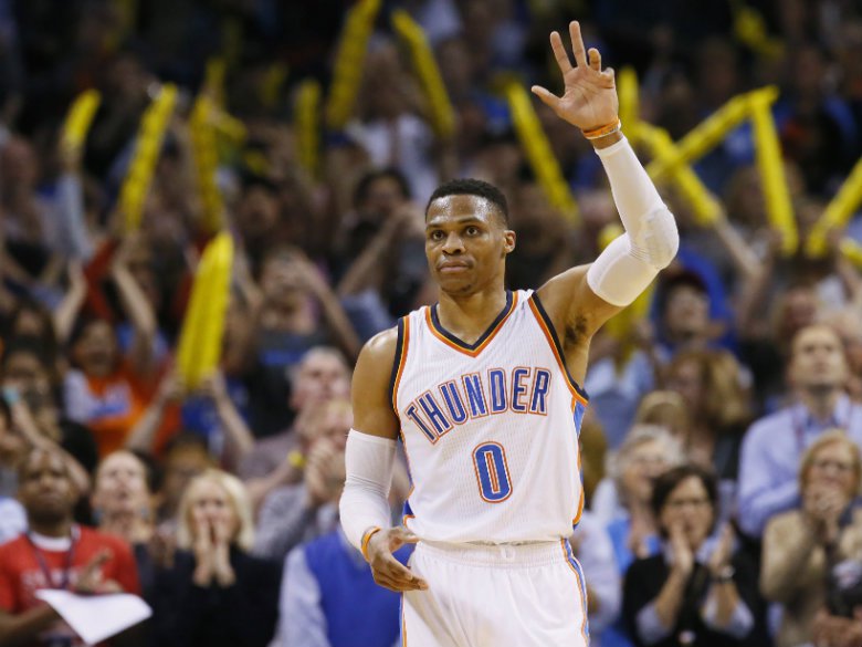 WATCH: Westbrook takes on Jimmy Fallon in NBA Jam
