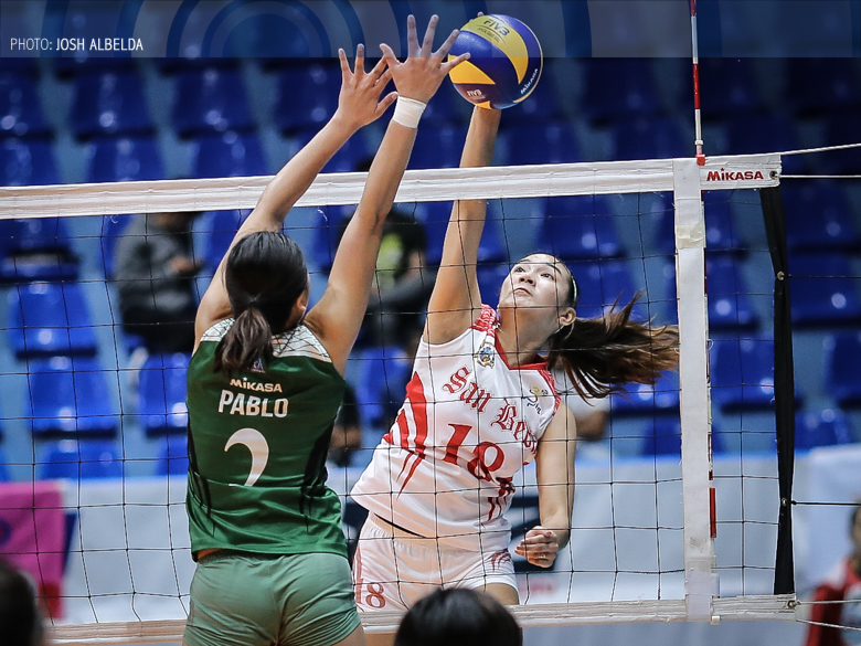 Lady Red Spikers keep Lady Blazers winless