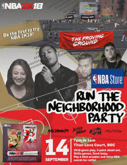 Run the Neighborhood and try out NBA 2K18