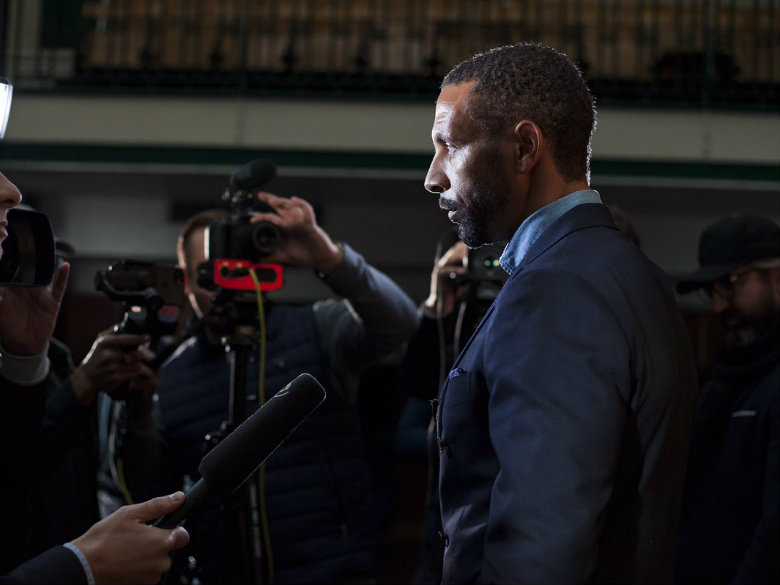 A cup winner in soccer, Rio Ferdinand now eyes boxing belts
