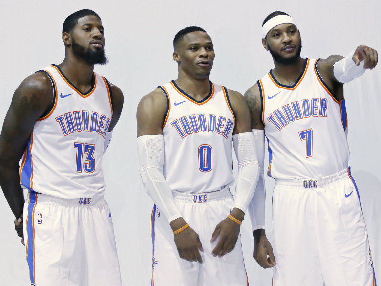 Thunder add reinforcements for MVP Westbrook