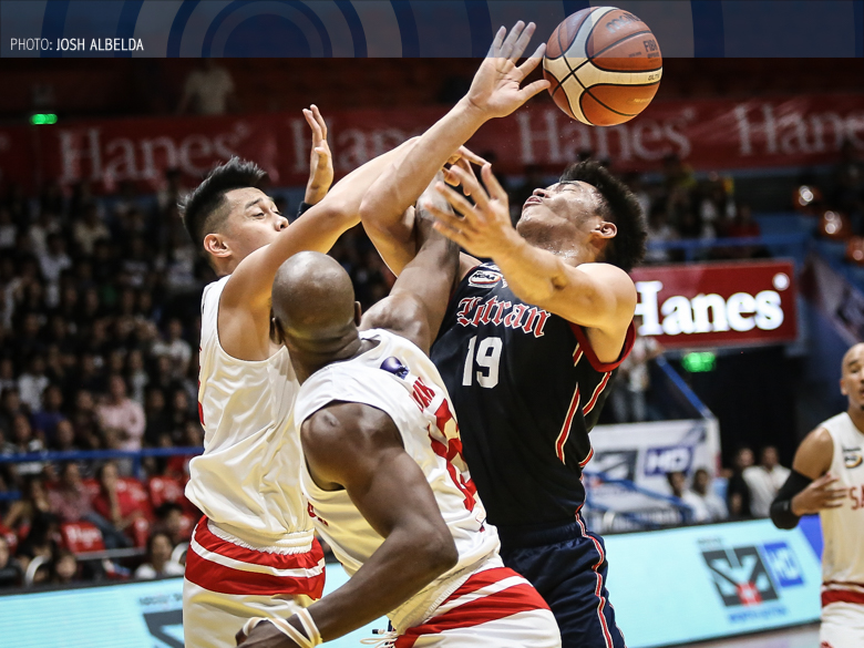 San Beda outworks Letran for a shot at top-seed