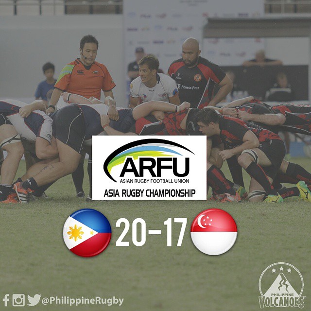 Volcanoes defeat Singapore in ARC Division I semis