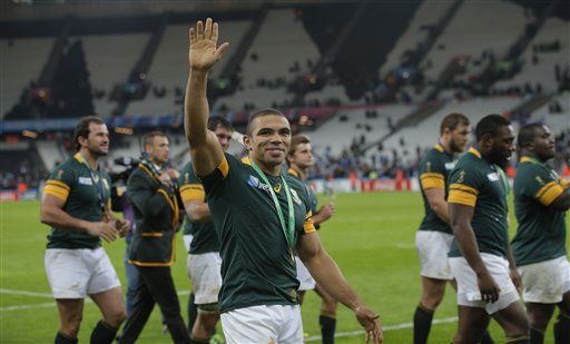 Springboks finish 3rd at Rugby World Cup