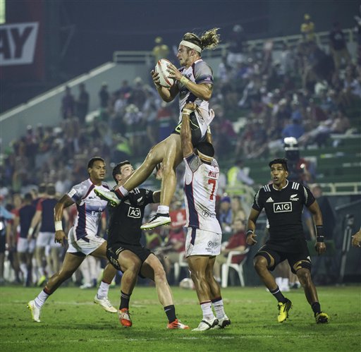 US upsets New Zealand to make Dubai 7s rugby quarterfinals